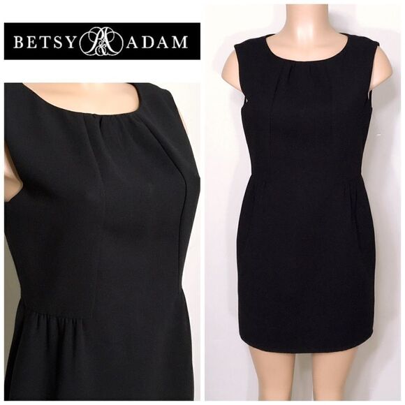 Betsy & Adam black mini dress - Picture 1 of 6